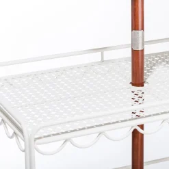 The Al Fresco Bar Cart - Antique White^Business & Pleasure Co. Clearance