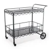The Al Fresco Bar Cart - Vintage Black^Business & Pleasure Co. Fashion