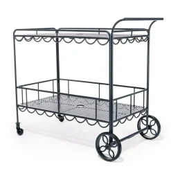 The Al Fresco Bar Cart - Vintage Black^Business & Pleasure Co. Fashion