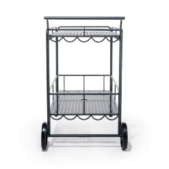 The Al Fresco Bar Cart - Vintage Black^Business & Pleasure Co. Fashion