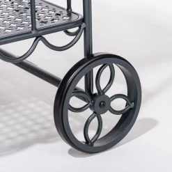 The Al Fresco Bar Cart - Vintage Black^Business & Pleasure Co. Fashion