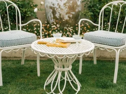 The Al Fresco Chair Cushion - Lauren'S Navy Stripe^Business & Pleasure Co. Online