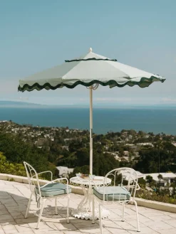 The Al Fresco Chair Cushion - Rivie Green^Business & Pleasure Co. Clearance