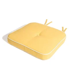 The Al Fresco Chair Cushion - Rivie Mimosa^Business & Pleasure Co. Discount