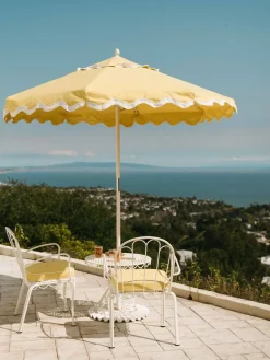 The Al Fresco Chair Cushion - Rivie Mimosa^Business & Pleasure Co. Discount