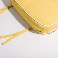 The Al Fresco Chair Cushion - Rivie Mimosa^Business & Pleasure Co. Discount