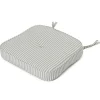 The Al Fresco Chair Cushion - Lauren'S Sage Stripe^Business & Pleasure Co. Discount