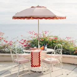 The Al Fresco Chair Cushion - Rivie Pink^Business & Pleasure Co. Discount