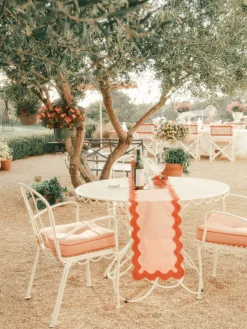 The Al Fresco Chair Cushion - Rivie Pink^Business & Pleasure Co. Discount