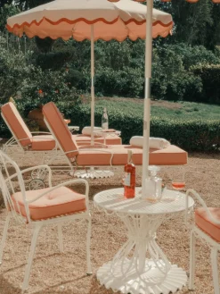 The Al Fresco Chair Cushion - Rivie Pink^Business & Pleasure Co. Discount