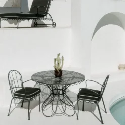 The Al Fresco Dining Table - Vintage Black^Business & Pleasure Co. New