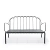 The Al Fresco Love Seat - Vintage Black^Business & Pleasure Co. Sale