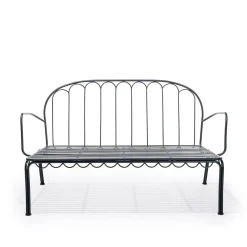The Al Fresco Love Seat - Vintage Black^Business & Pleasure Co. Sale