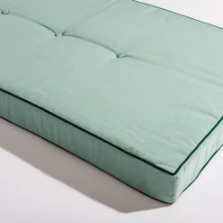 The Al Fresco Sun Lounger Cushion - Rivie Green^Business & Pleasure Co. Fashion