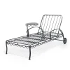 The Al Fresco Sun Lounger - Vintage Black^Business & Pleasure Co. Discount