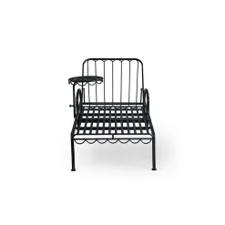 The Al Fresco Sun Lounger - Vintage Black^Business & Pleasure Co. Discount