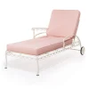 The Al Fresco Sun Lounger Cushion - Dusty Pink^Business & Pleasure Co. Sale