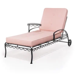 The Al Fresco Sun Lounger Cushion - Dusty Pink^Business & Pleasure Co. Sale