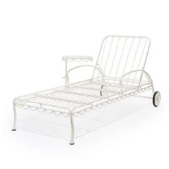 The Al Fresco Sun Lounger - Antique White^Business & Pleasure Co. New