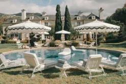 The Al Fresco Sun Lounger Cushion - Lauren'S Navy Stripe^Business & Pleasure Co. Fashion