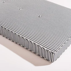 The Al Fresco Sun Lounger Cushion - Lauren'S Navy Stripe^Business & Pleasure Co. Fashion