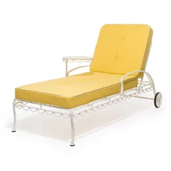 The Al Fresco Sun Lounger Cushion - Rivie Mimosa^Business & Pleasure Co. Outlet