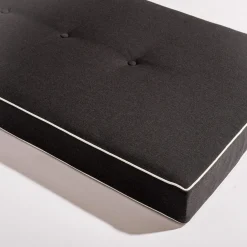 The Al Fresco Sun Lounger Cushion - Rivie Black^Business & Pleasure Co. Outlet