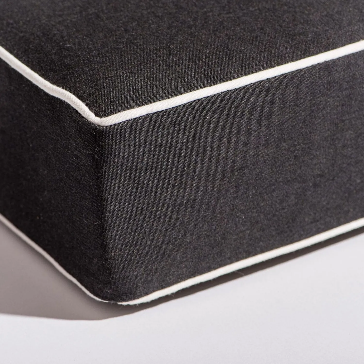 The Al Fresco Sun Lounger Cushion - Rivie Black^Business & Pleasure Co. Outlet