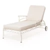 The Al Fresco Sun Lounger Cushion - Off White^Business & Pleasure Co. New