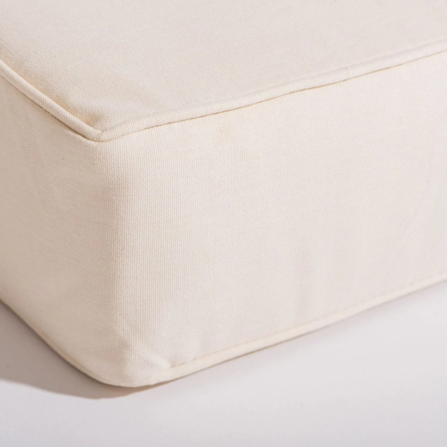 The Al Fresco Sun Lounger Cushion - Off White^Business & Pleasure Co. New