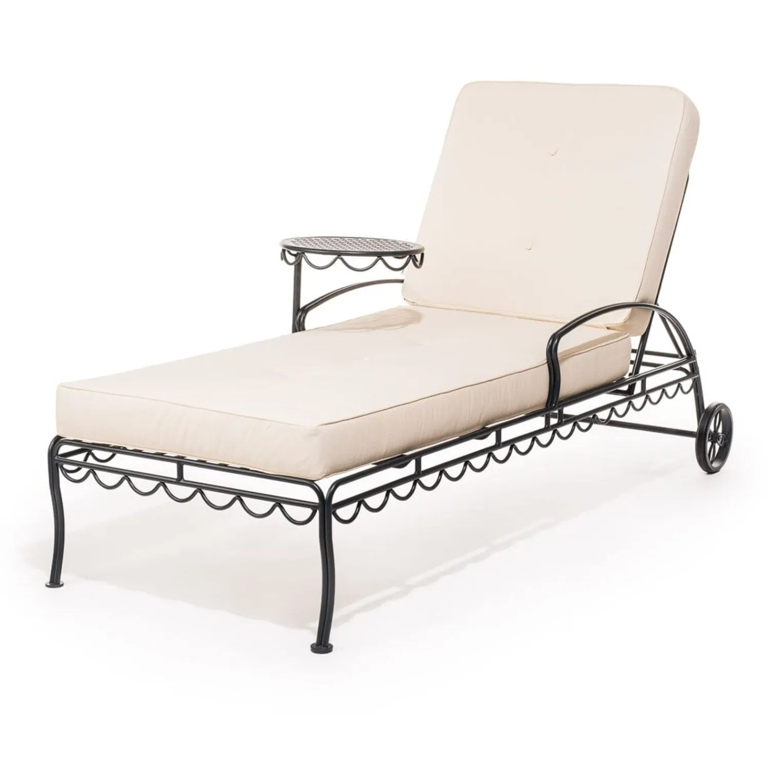 The Al Fresco Sun Lounger Cushion - Off White^Business & Pleasure Co. New