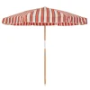 The Amalfi Umbrella - Bistro Dusty Pink Stripe^Business & Pleasure Co. Online