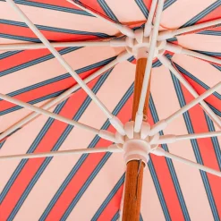 The Amalfi Umbrella - Bistro Dusty Pink Stripe^Business & Pleasure Co. Online