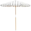 The Amalfi Umbrella - Black Two Stripe^Business & Pleasure Co. Sale