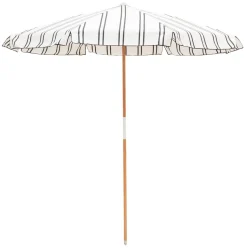 The Amalfi Umbrella - Black Two Stripe^Business & Pleasure Co. Sale