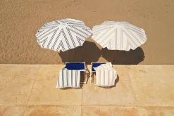 The Amalfi Umbrella - Black Two Stripe^Business & Pleasure Co. Sale