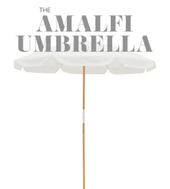 The Amalfi Umbrella - Rivie White^Business & Pleasure Co. Hot