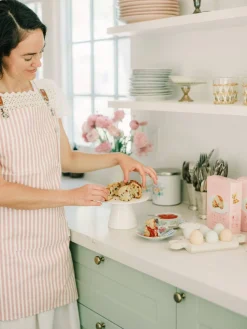 The Apron - Lauren'S Pink Stripe^Business & Pleasure Co. Sale