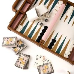The Backgammon Set - Antique White^Business & Pleasure Co. Discount