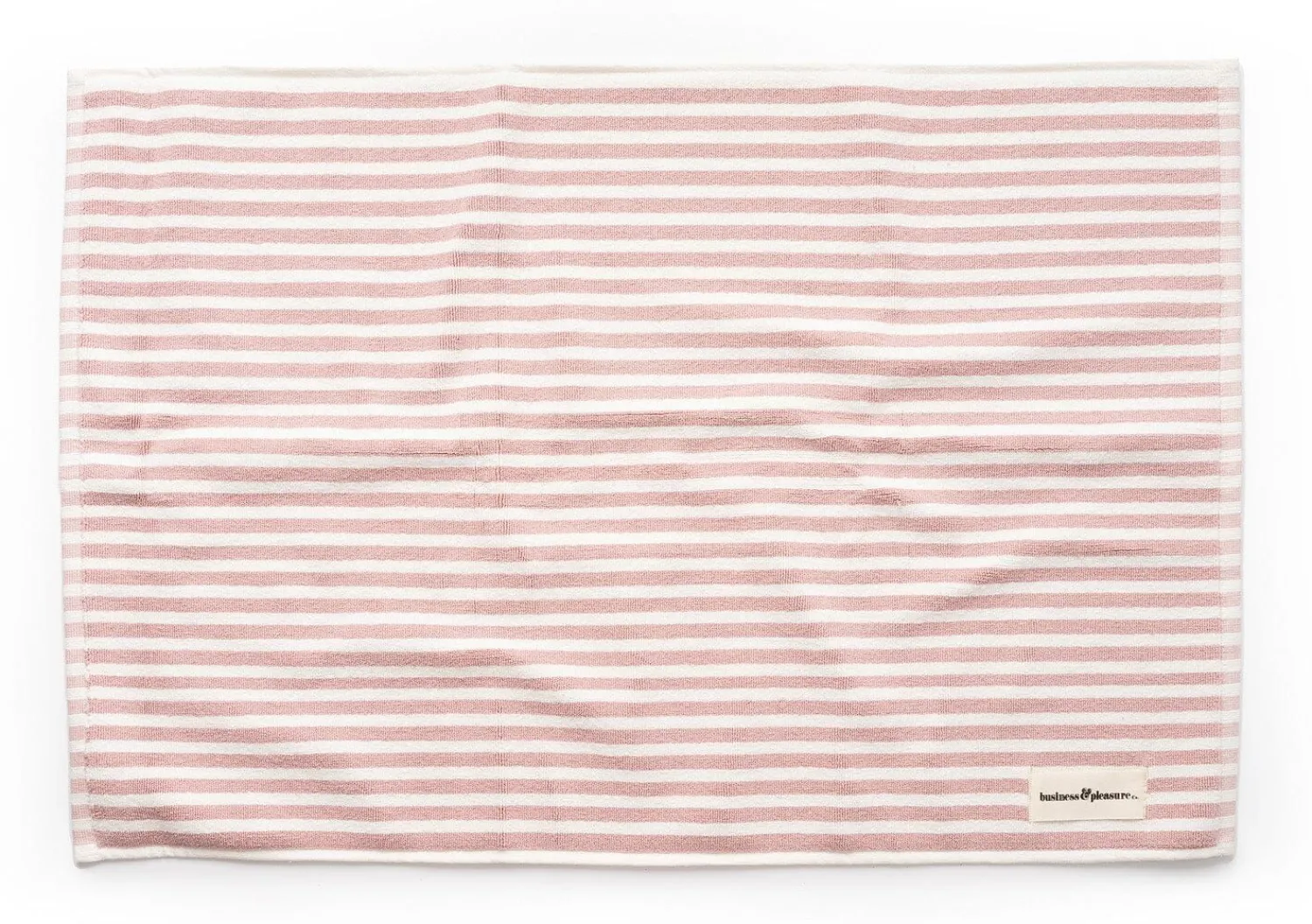 The Bath Mat - Lauren'S Pink Stripe^Business & Pleasure Co. Best