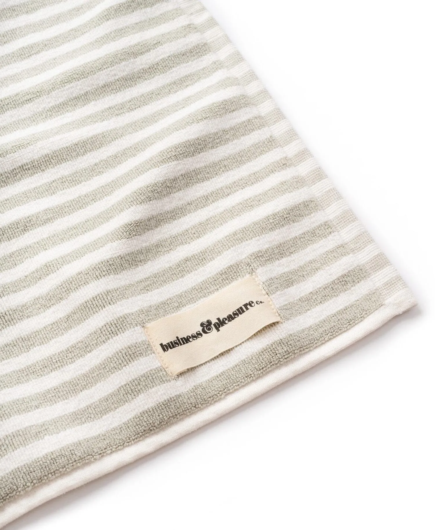 The Bath Mat - Lauren'S Sage Stripe^Business & Pleasure Co. Outlet