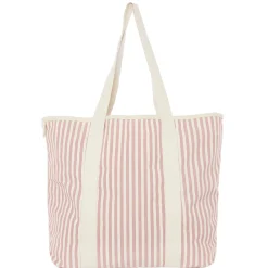 The Beach Bag - Lauren'S Pink Stripe^Business & Pleasure Co. Online