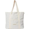 The Beach Bag - Lauren'S Sage Stripe^Business & Pleasure Co. Clearance