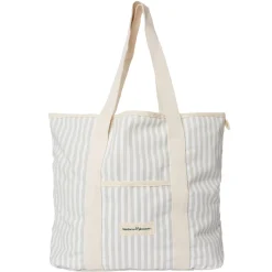 The Beach Bag - Lauren'S Sage Stripe^Business & Pleasure Co. Clearance
