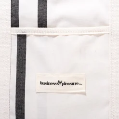The Beach Bag - Malibu Black Stripe^Business & Pleasure Co. Outlet