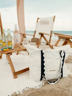 The Beach Bag - Rivie White^Business & Pleasure Co. Sale