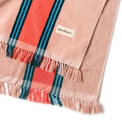 The Beach Blanket - Bistro Dusty Pink Stripe^Business & Pleasure Co. Discount