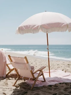 The Beach Blanket - Lauren'S Pink Stripe^Business & Pleasure Co. Sale