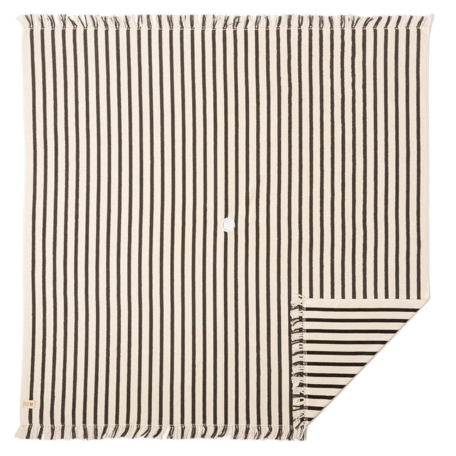 The Beach Blanket - Monaco Black Stripe^Business & Pleasure Co. Online