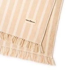 The Beach Blanket - Monaco Natural Stripe^Business & Pleasure Co. Discount
